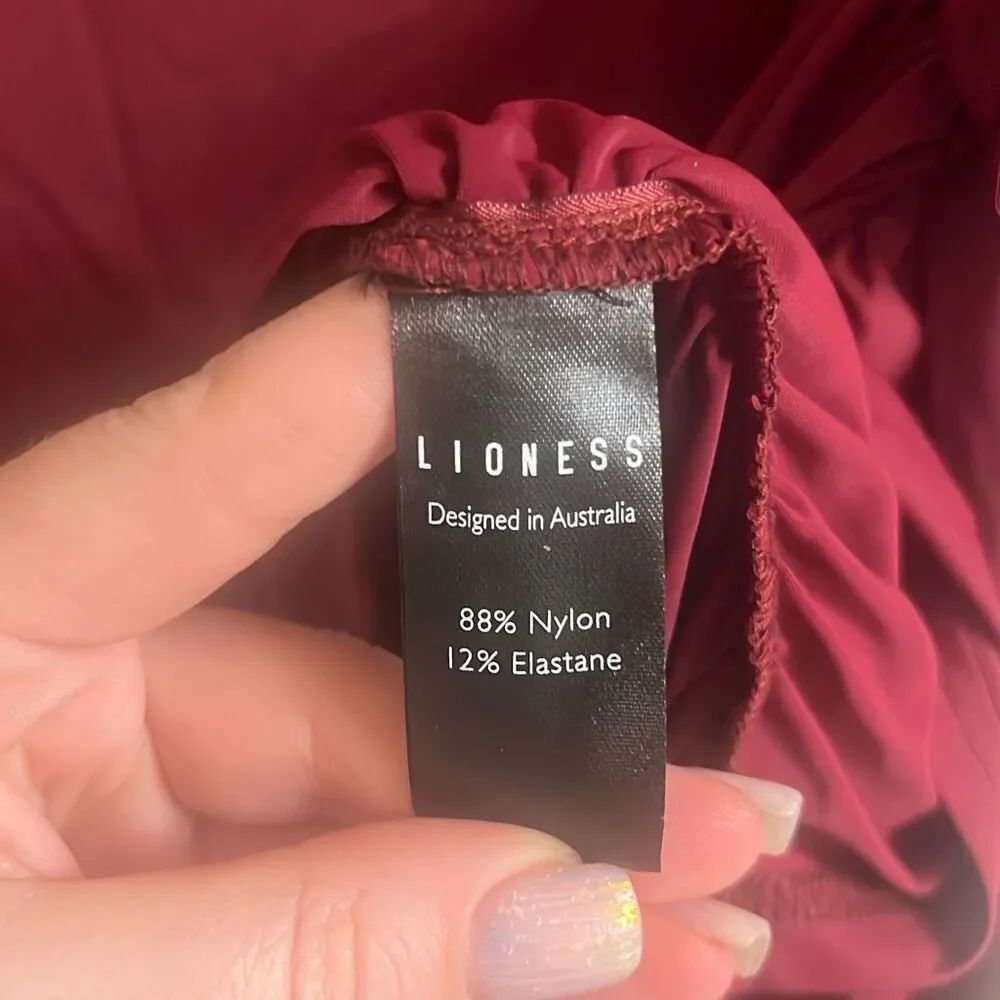 ✨LIONESS GLORY MINI SZ XL DRESS GARNET✨ - Picture 12 of 14
